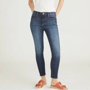 Driftwood Women’s Jackie High Rise Skinny Jeans in Dark Wash Size 25